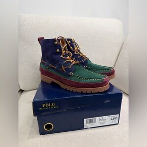 Polo Ralph Lauren Polo Country Ranger Boots NIB Size 9.5